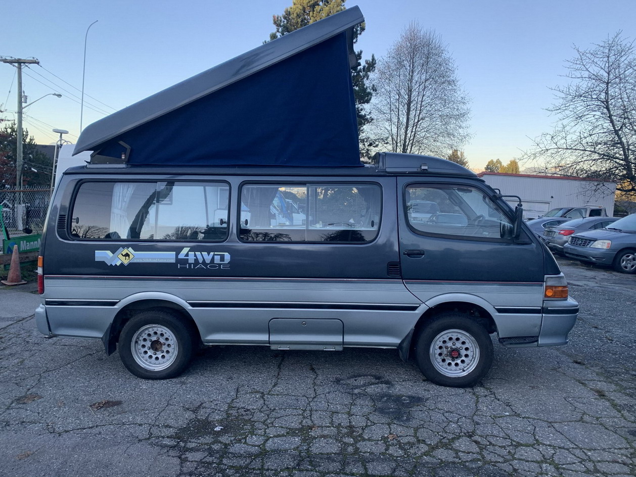 Toyota Hiace with pop
                                            top Toyota hiace
                                            camper van