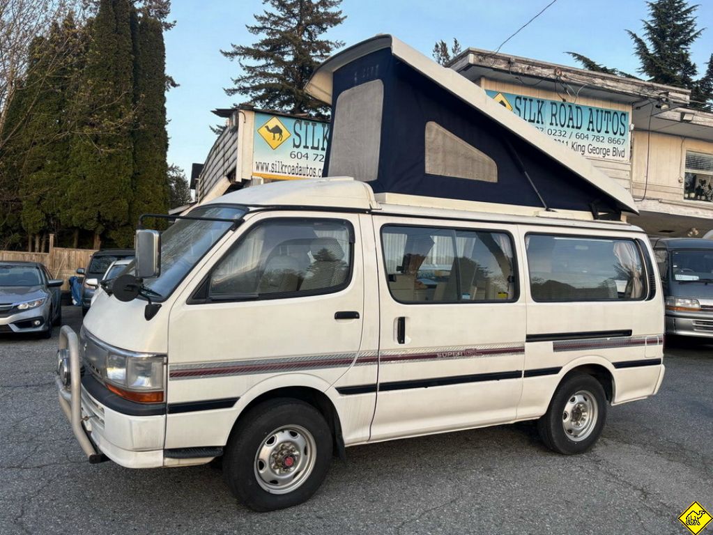 Toyota Hiace with pop top Toyota hiace camper van