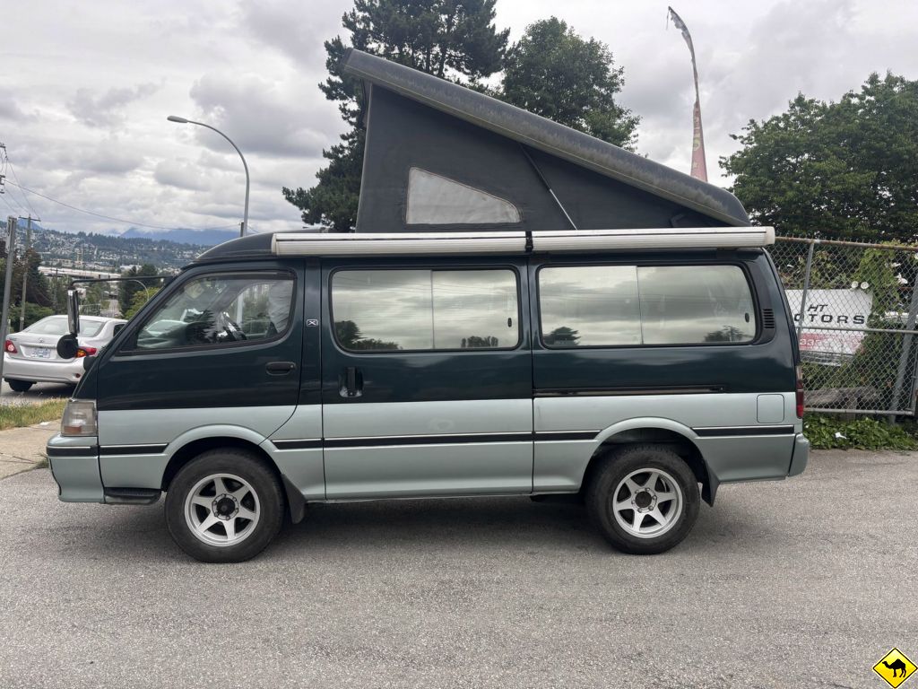 Toyota Hiace with pop top Toyota
hiace camper van